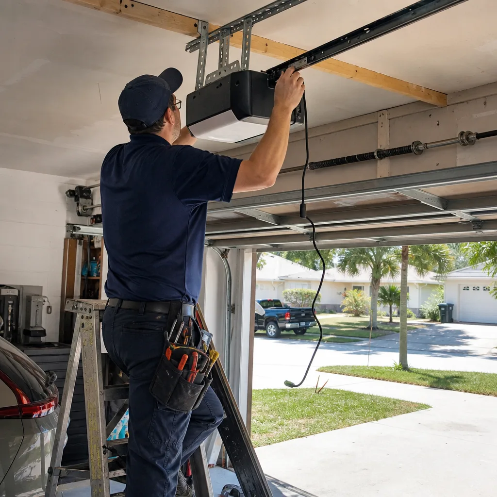 Garage Door Repair in Willow Oak