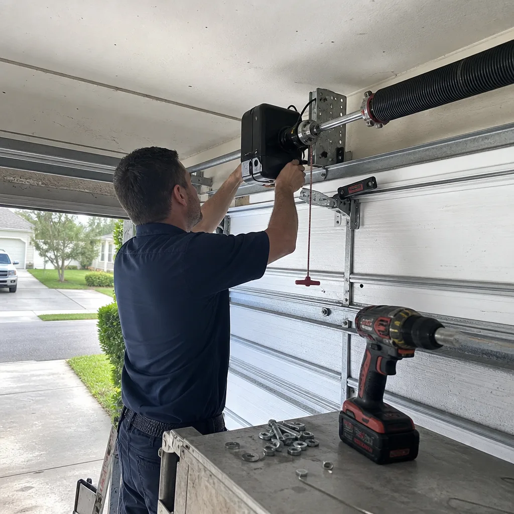 Garage Door Installation in Willow Oak
